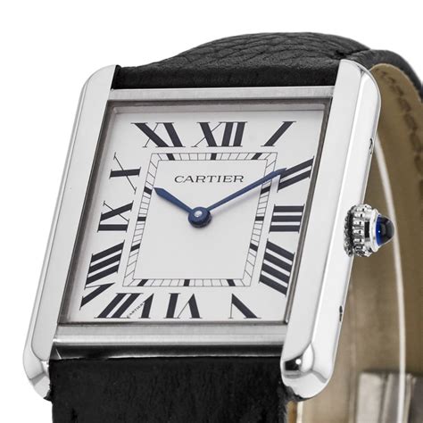 cartier tank solo womens|cartier tank solo large.